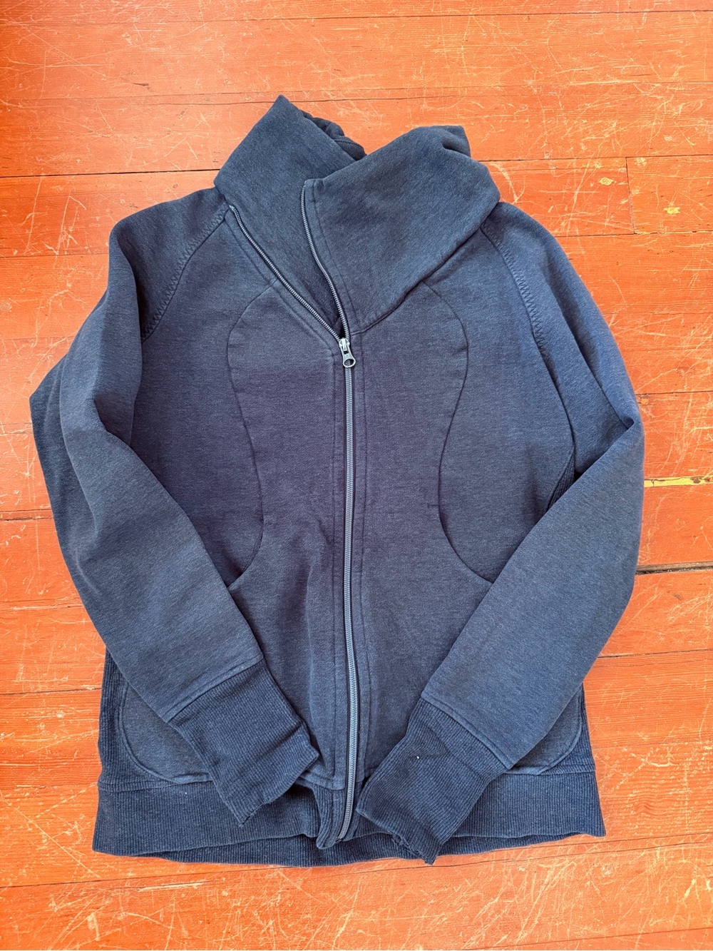 lululemon athletica Navy Blue Full-Zip Jacket